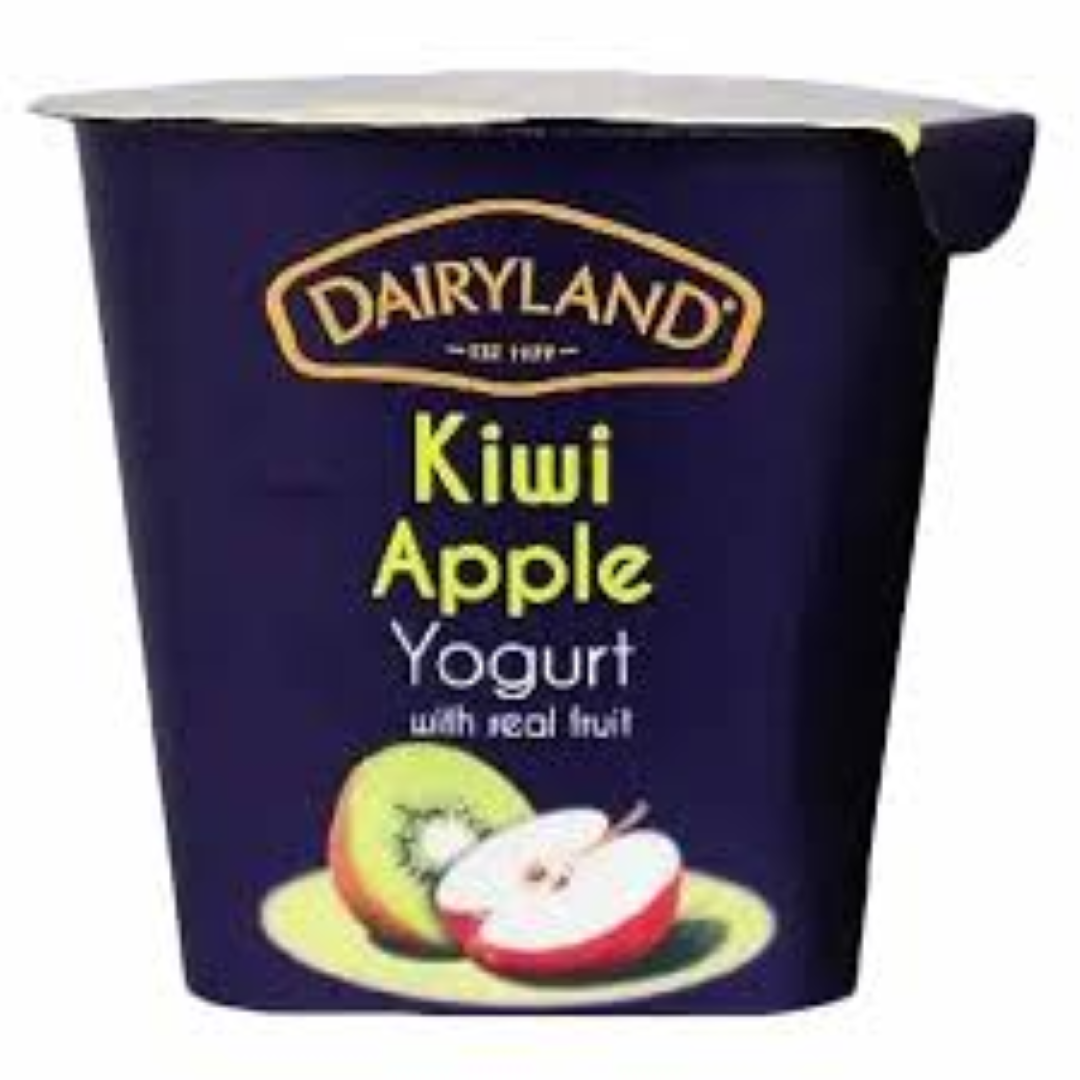 DAIRYLAND YOG KIWI APPLE 150G